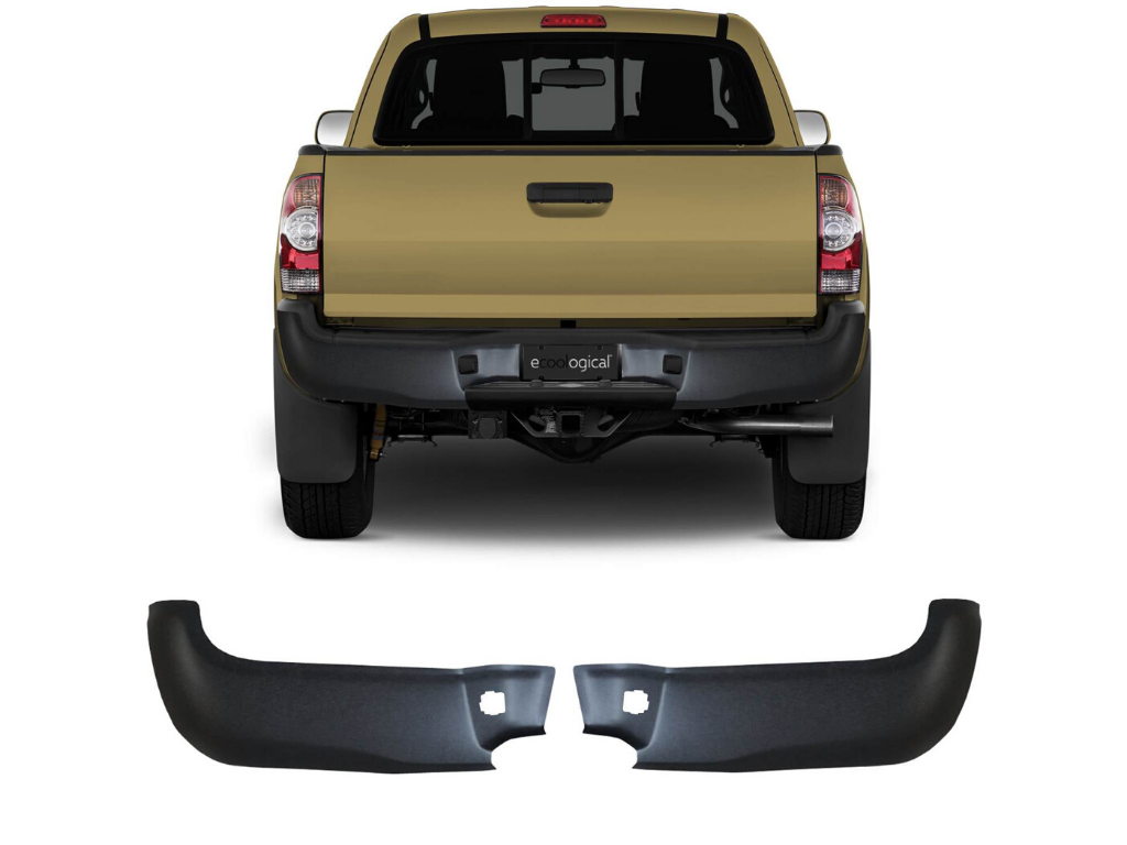 Rear Bumper Cover Set Fits 2005-2015 Toyota Tacoma