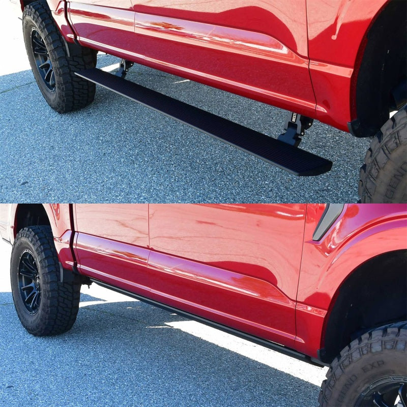 Westin Pro-e Electric Running Boards, SuperCrew/CrewCab, fits Ford F-150