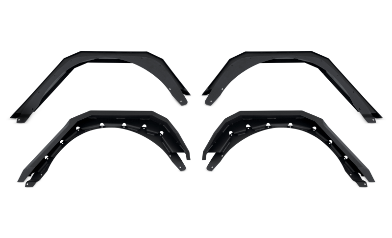 Body Armor 4x4 Rear Fender Flares, fits Jeep Wrangler