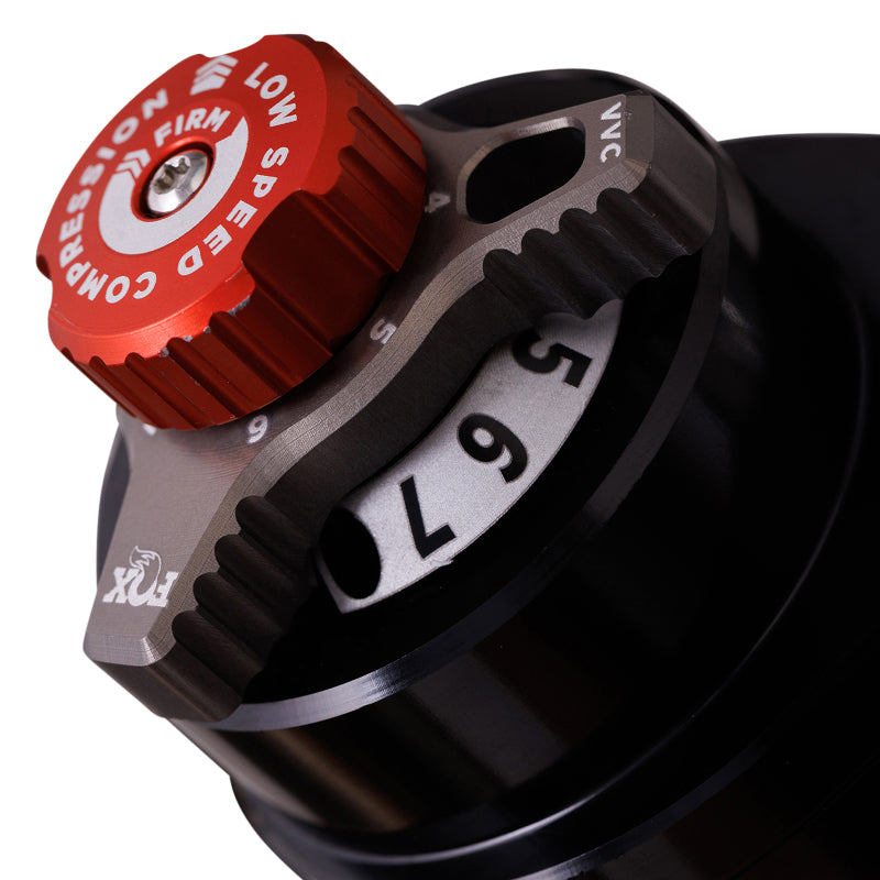 FOX 2.5 Performance Elite Front Reservoir Coilovers, DSC EVO (1-3 in. Lift), fits Toyota Tacoma