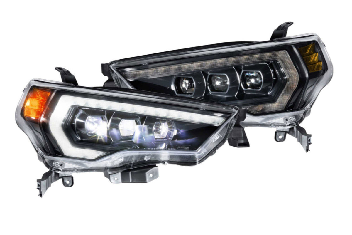 Morimoto XB LED Headlights: Toyota 4Runner (14-24 / White DRL / Set)