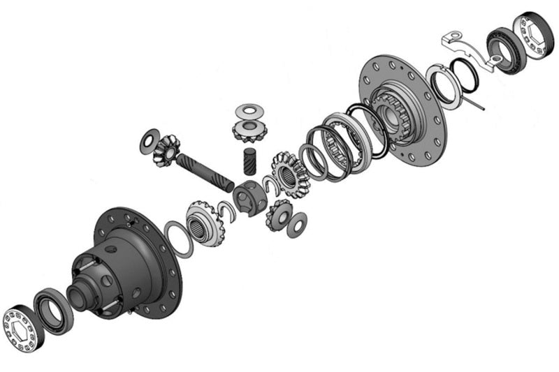 ARB Air Locker Differential, ZF 9.25 in. Rear, 31 Spline (C-Clip Axle), fits Ram 1500