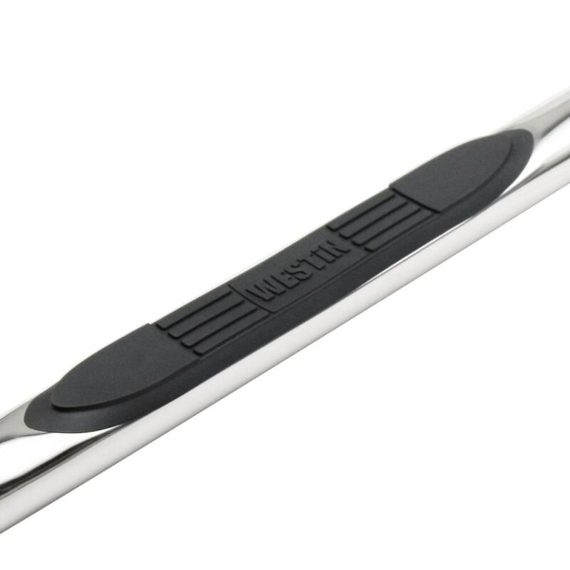 Westin E-Series 3 Round Nerf Step Bars, Mega Cab, fits Ram 2500/3500