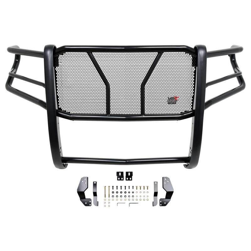 Westin HDX Grille Guard, Black, fits GMC Sierra 1500