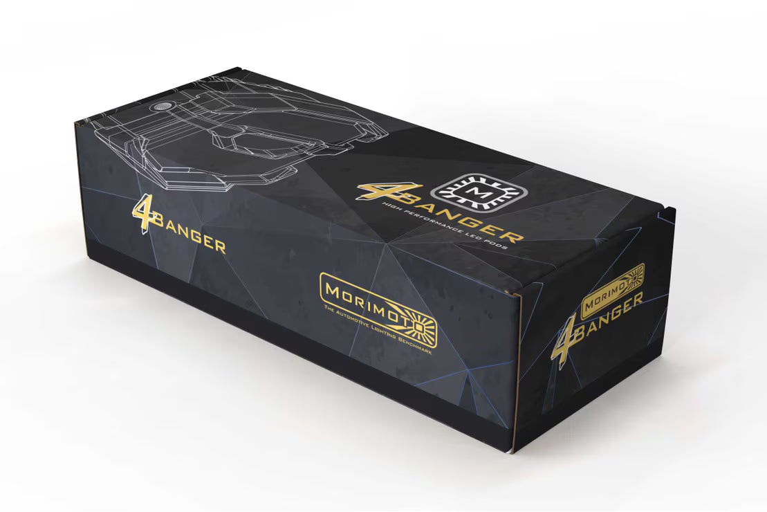 Morimoto 4Banger LED Fog Lights: Toyota 4Runner (14-24)