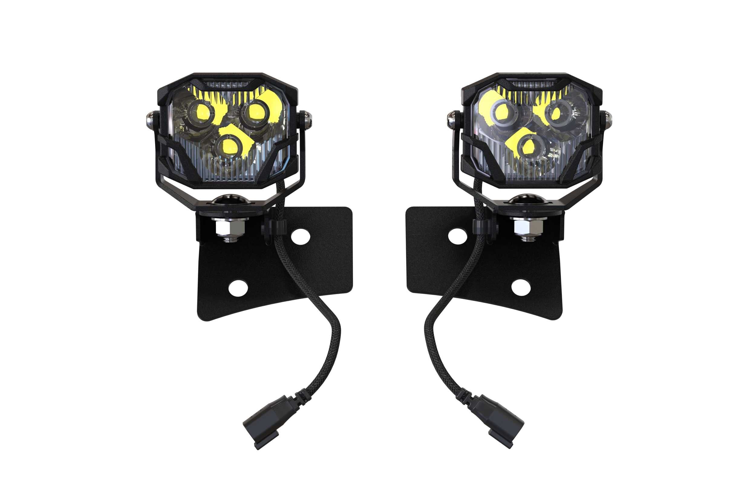 Morimoto Jeep Wrangler JK (07-18) 4Banger LED Ditch Light System