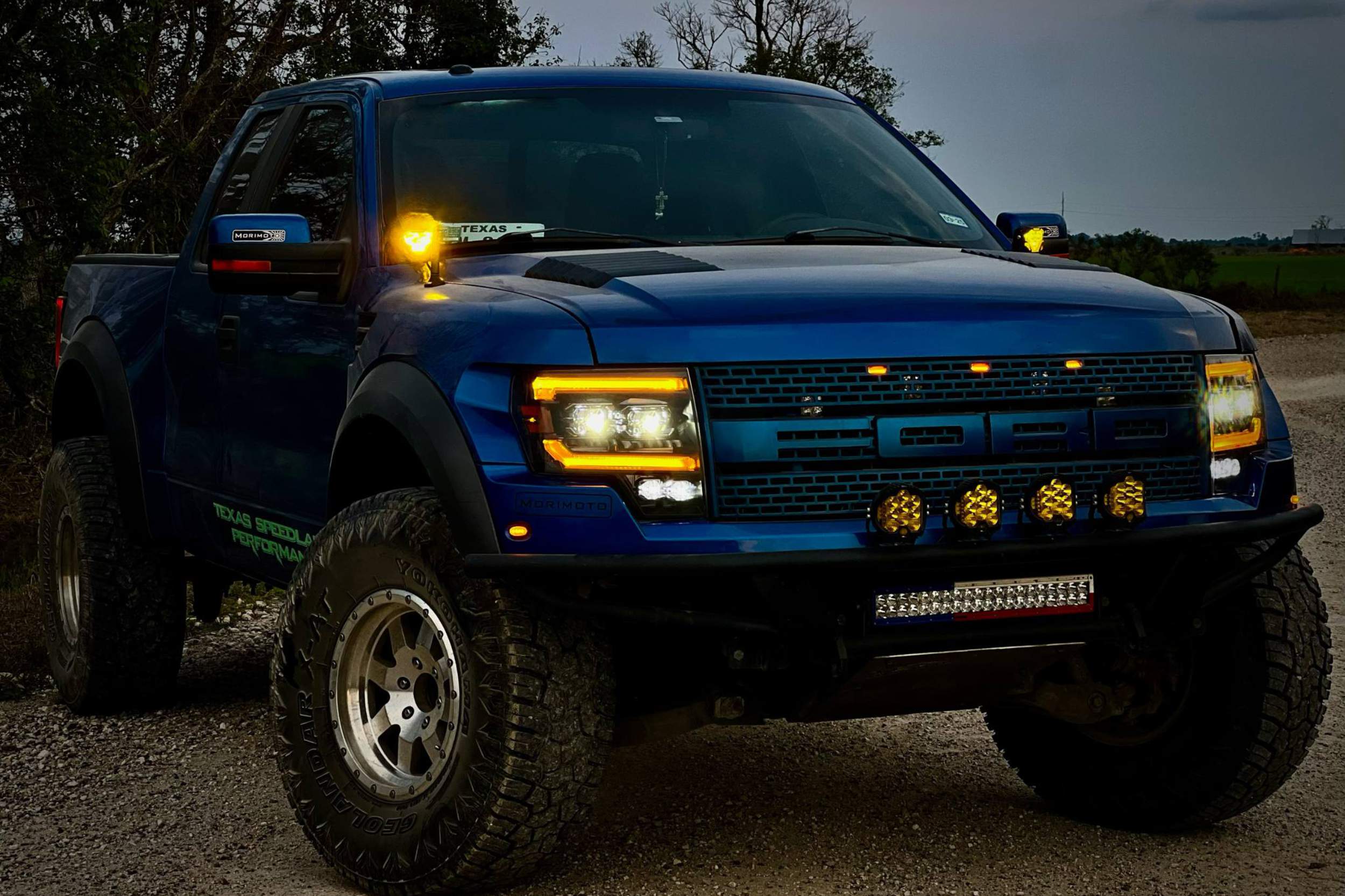 Morimoto Ford Raptor (10-14) 4Banger LED Ditch Light System
