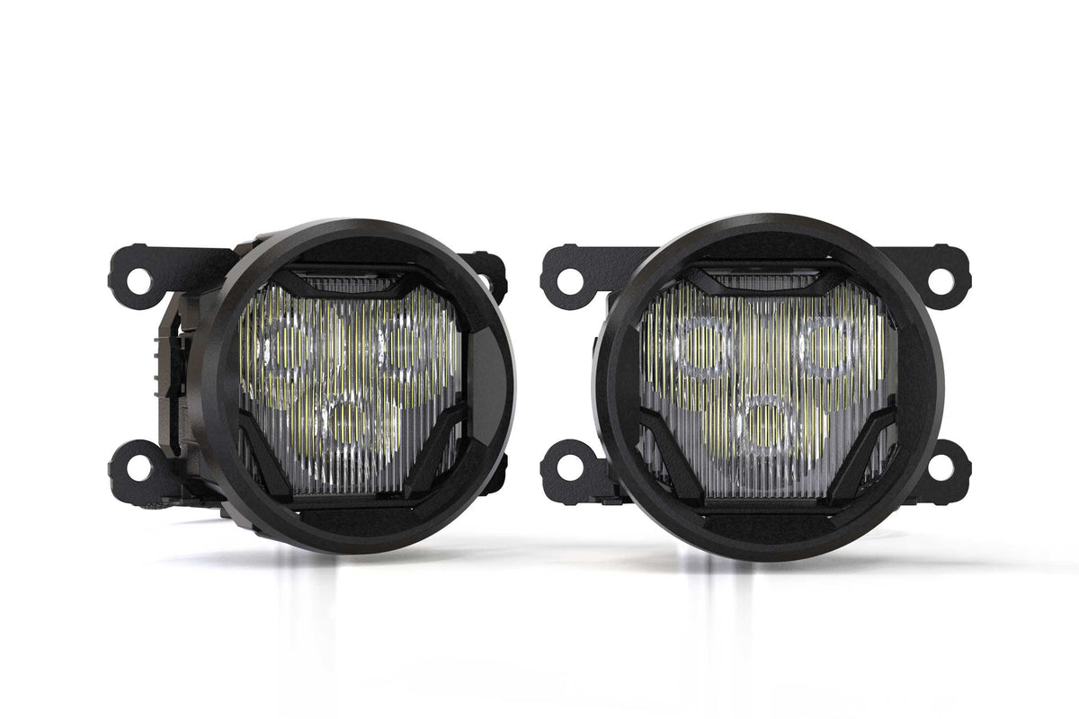 4Banger Fog Lights: 19+ Ram 1500 (NCS Yellow SAE Wide Beam)