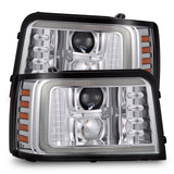 AlphaRex PRO-Series Halogen Projector Headlights for Ford F-150 / Ford Super Duty - Chrome