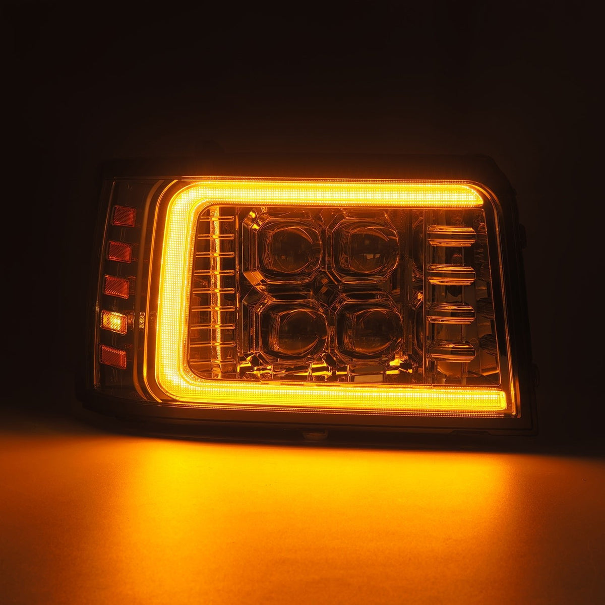AlphaRex NOVA-Series LED Projector Headlights for Ford F-150 / Ford Super Duty - Chrome
