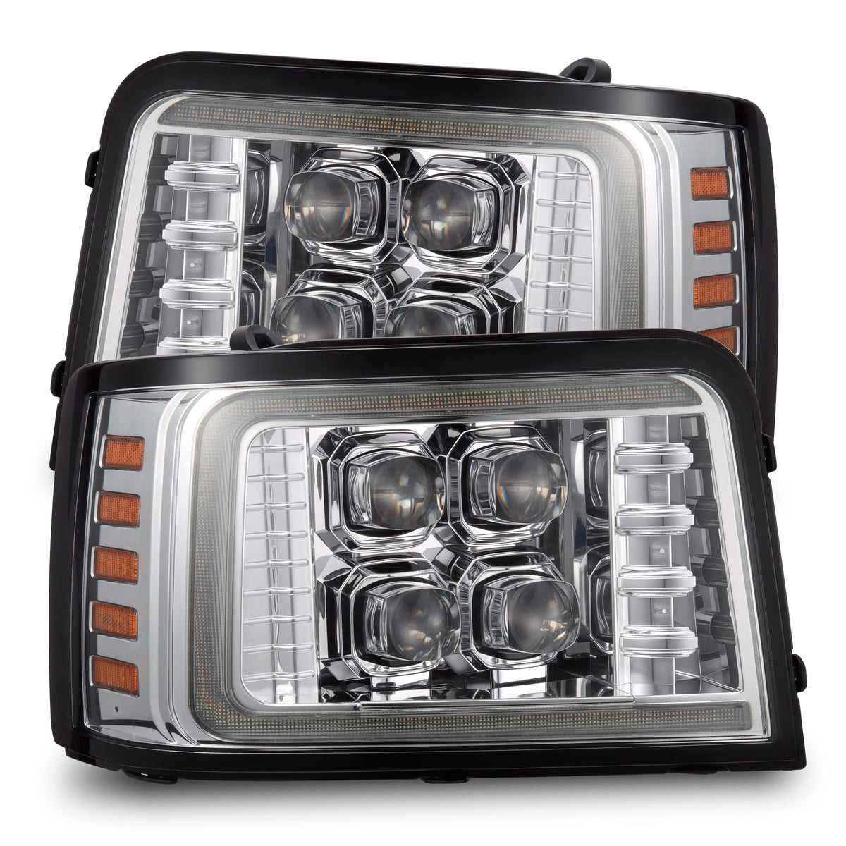 AlphaRex NOVA-Series LED Projector Headlights for Ford F-150 / Ford Super Duty - Chrome