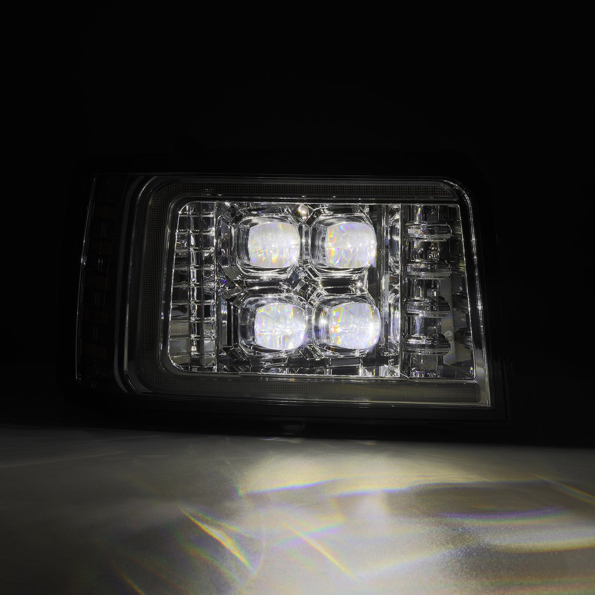 AlphaRex NOVA-Series LED Projector Headlights for Ford F-150 / Ford Super Duty - Chrome