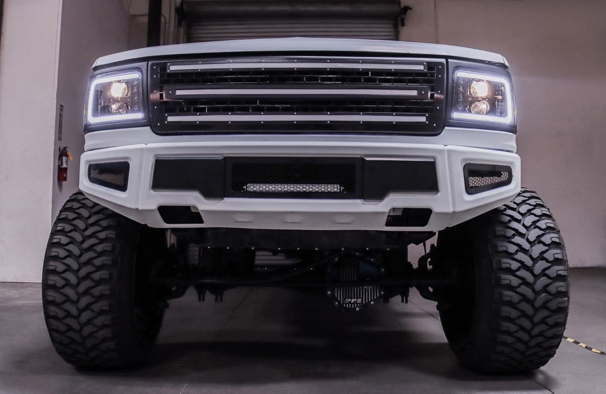 AlphaRex PRO-Series Halogen Projector Headlights for Ford F-150 / Ford Super Duty - Black
