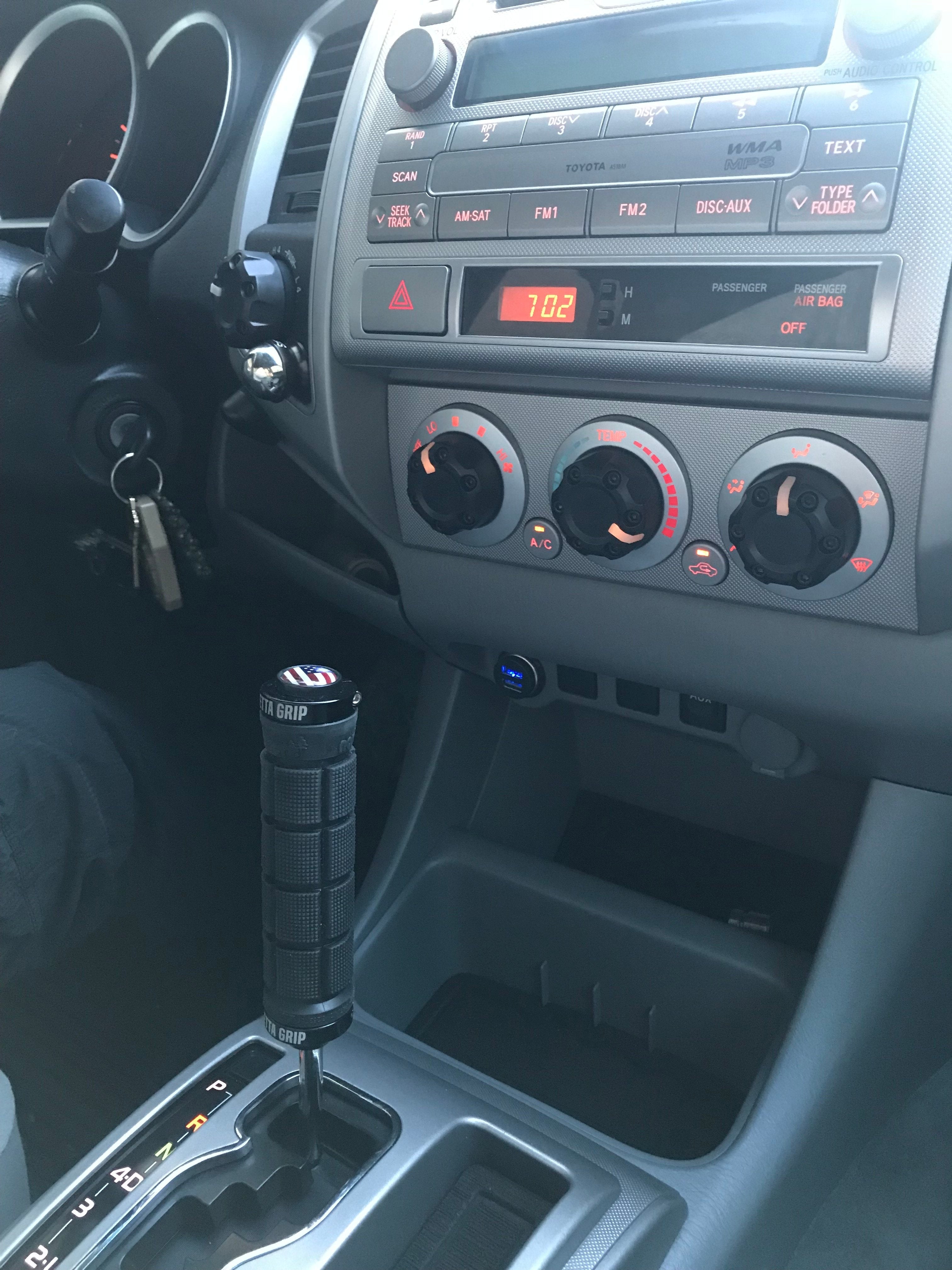 Climate Knobs (2005-2015 Tacoma) - 4 PACK - CEMENT