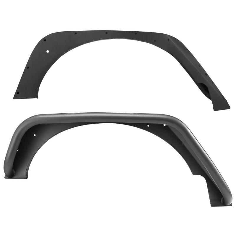 Westin Snyper Rear Tube Fenders, fits Jeep Wrangler