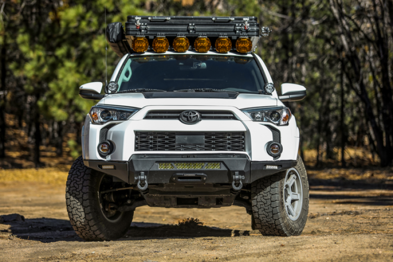 Body Armor 4x4 HiLine Bumper High Clearance Side Wings, Pair, fits Toyota 4Runner