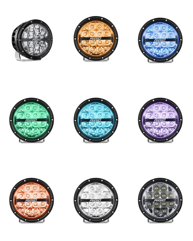 RIGID 360-Series 6 in. LED Pod Pair, Drive, RGBW Backlight