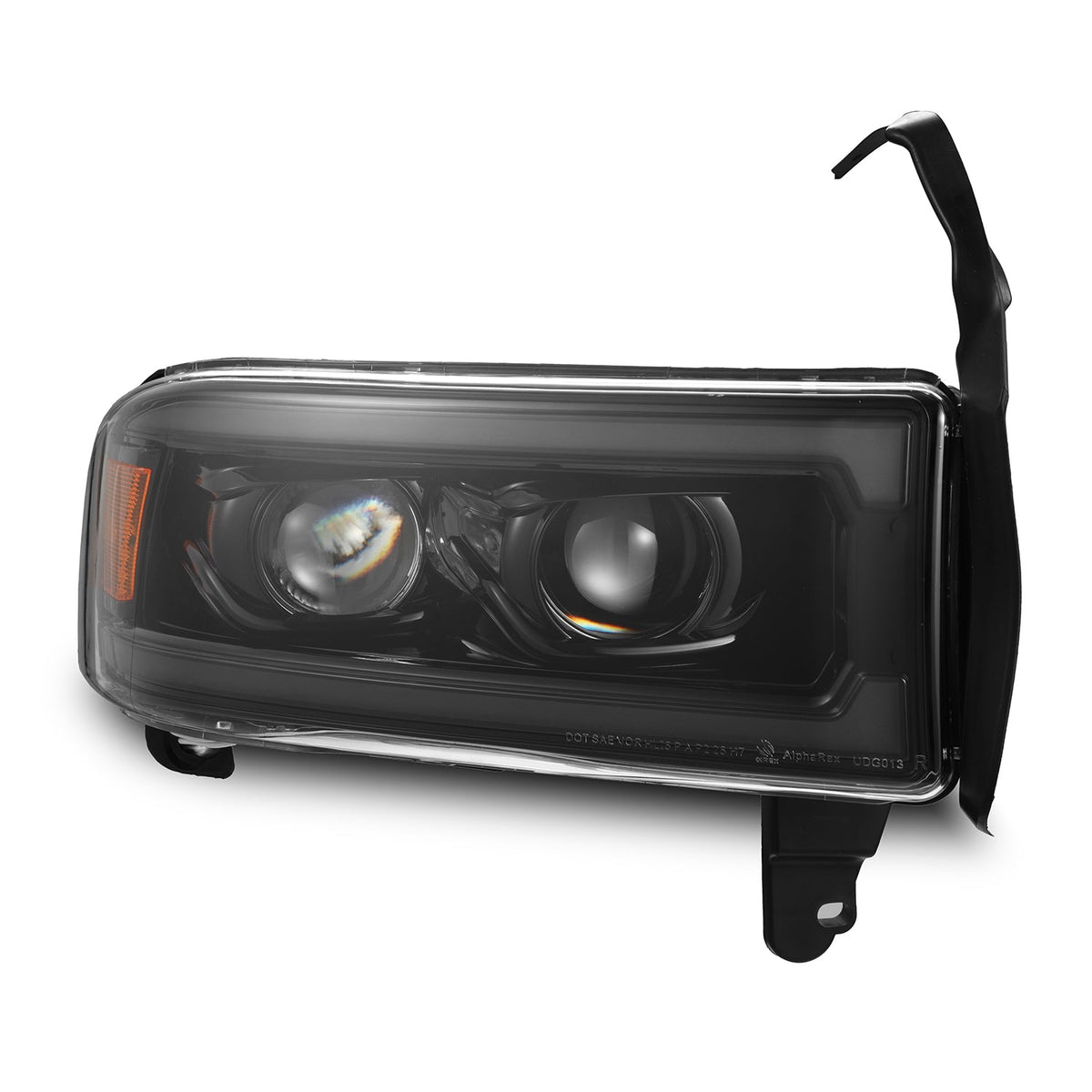 AlphaRex LUXX-Series LED Headlights for Ram 1500 / Ram 2500/3500 - Alpha-Black