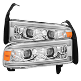 AlphaRex LUXX-Series LED Headlights for Ram 1500 / Ram 2500/3500 - Chrome