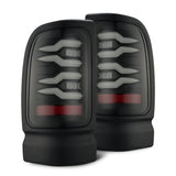 AlphaRex LUXX-Series LED Tail Lights for Ram 1500 / Ram 2500/3500 - Black Smoke