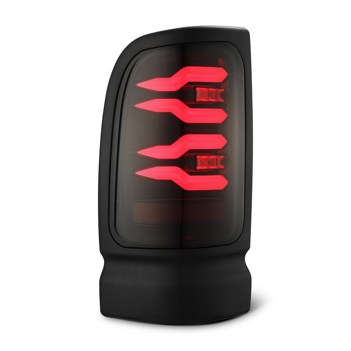 AlphaRex LUXX-Series LED Tail Lights for Ram 1500 / Ram 2500/3500 - Black Red