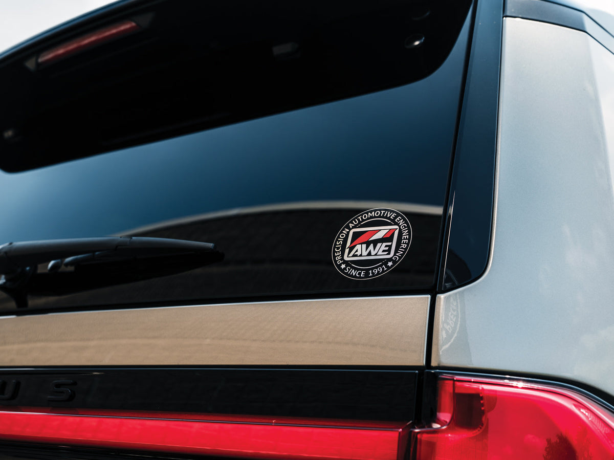AWE Round Decal for universal fit