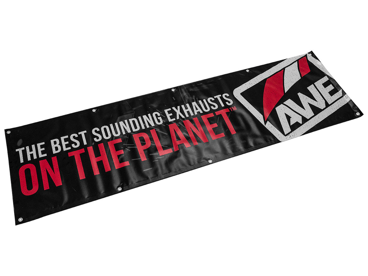 AWE bay banner for universal fit
