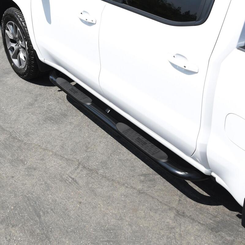 Westin Platinum 4 Oval Nerf Step Bars, Crew Cab, fits Chevy Silverado 1500