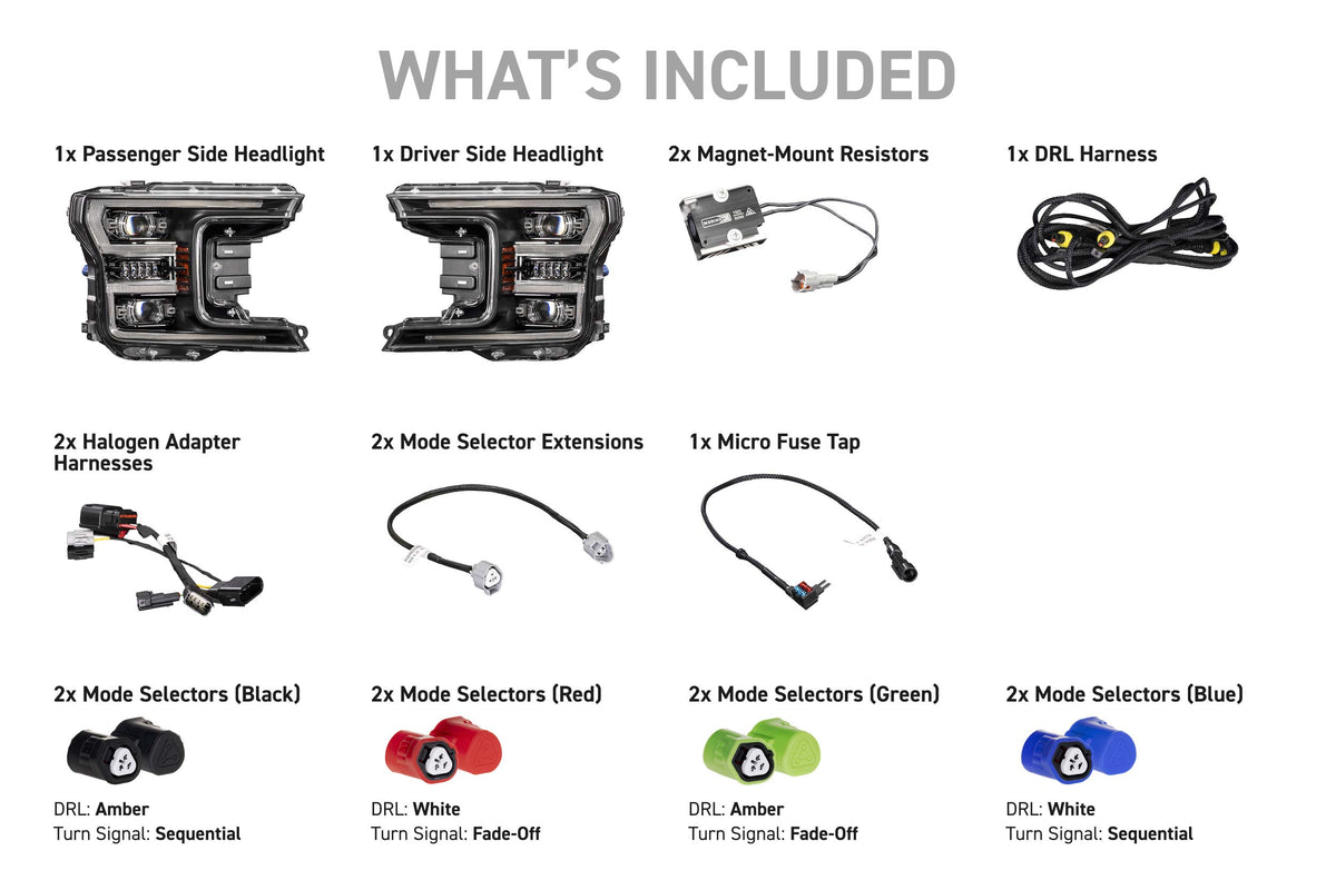 Morimoto XB Evo LED headlights for 2018-2020 Ford F-150, image 3