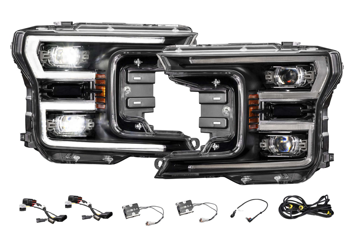 Morimoto XB Evo Hybrid LED headlights for 2018-2020 Ford F-150