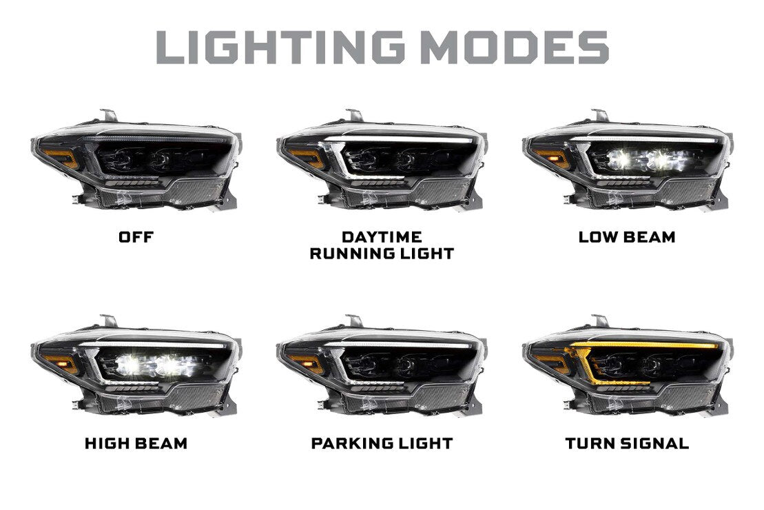 Morimoto Toyota Tacoma (16-23) XB Evo Hybrid LED Headlights
