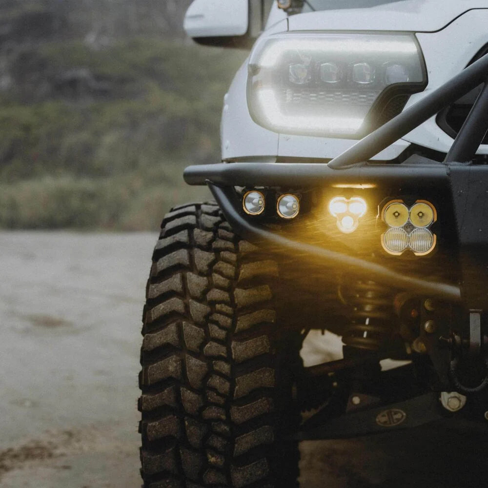 KC HiLiTES FLEX ERA® 3 Dual-Mode SAE Fog Light Pocket Kit — Toyota Aftermarket Bumpers (97155)