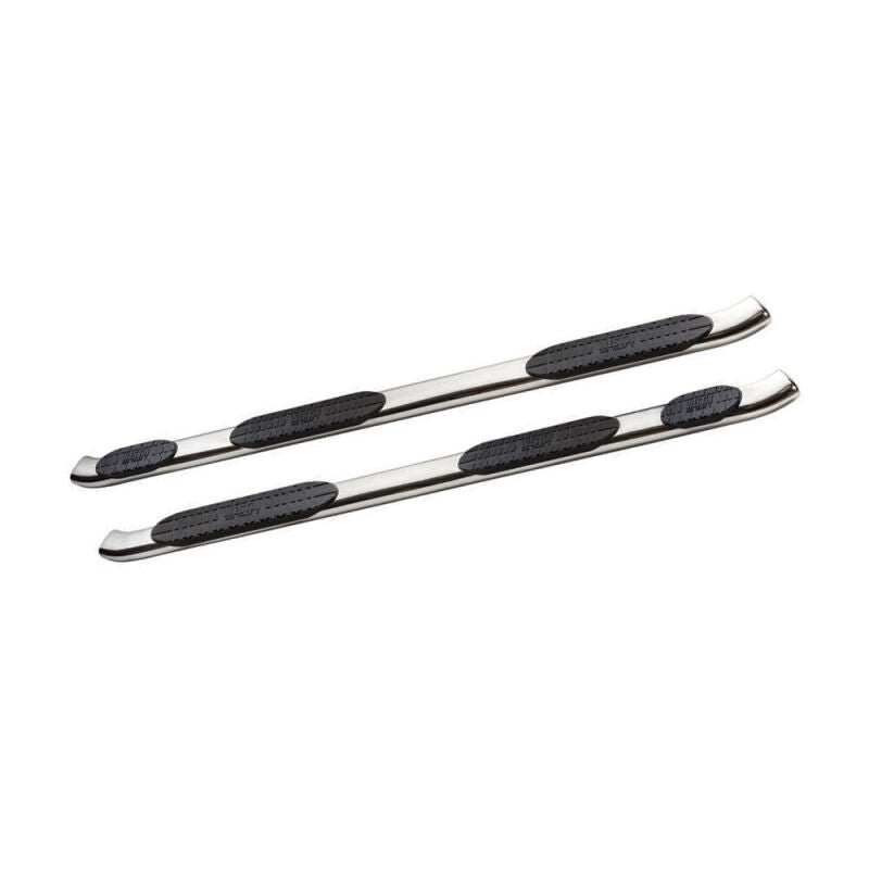 Westin PRO TRAXX 5 Wheel-to-Wheel Oval Nerf Step Bars, Extended Cab, 8 ft. Bed, fits Chevy Silverado HD 2500/3500