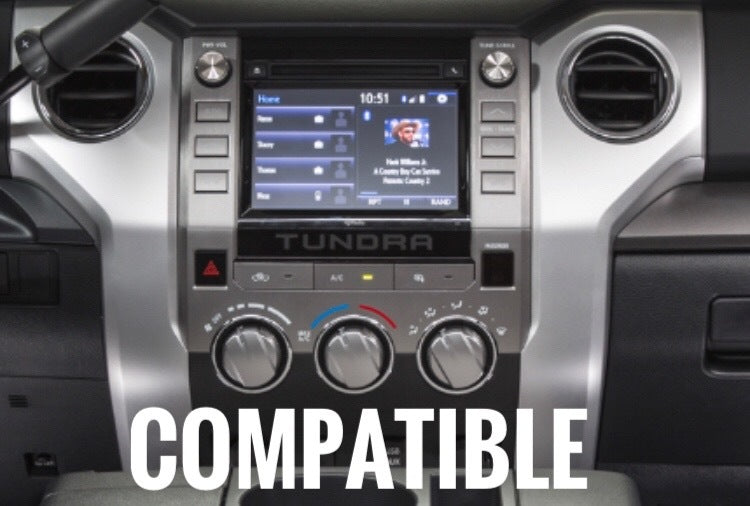 Climate Knobs (2014-2021 Tundra) - 3 PACK - WHITE