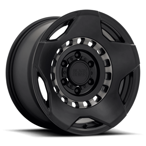 Black Rhino Muzzle Wheel - Matte Black w/ Mach Tint Ring
