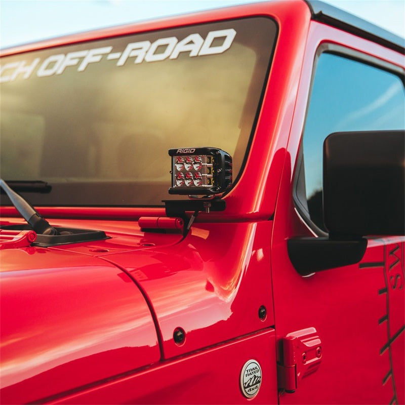 RIGID A-Pillar Light Mount Kit, fits Jeep Wrangler