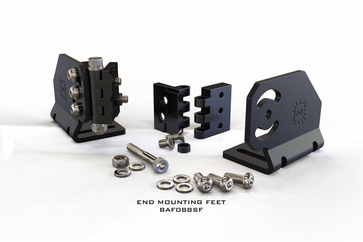 Morimoto BangerBar mounting feet and support leg
