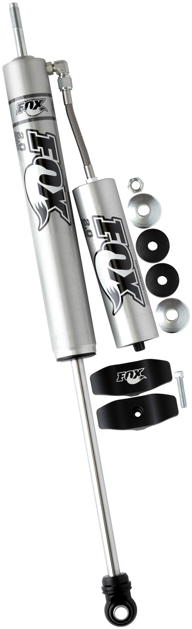 FOX 2.0 Performance Series Remote Reservoir Front Shock (5.5-7 in. Lift), fits Ford F-250/F-350 Super Duty