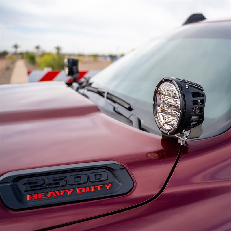 RIGID A-Pillar Light Mounts, fits Ram 2500/3500