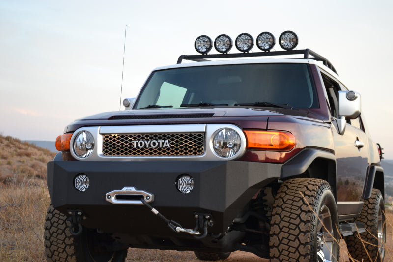 Body Armor 4x4 Pro Series Front Winch Bumper, fits Toyota FJ Cruiser