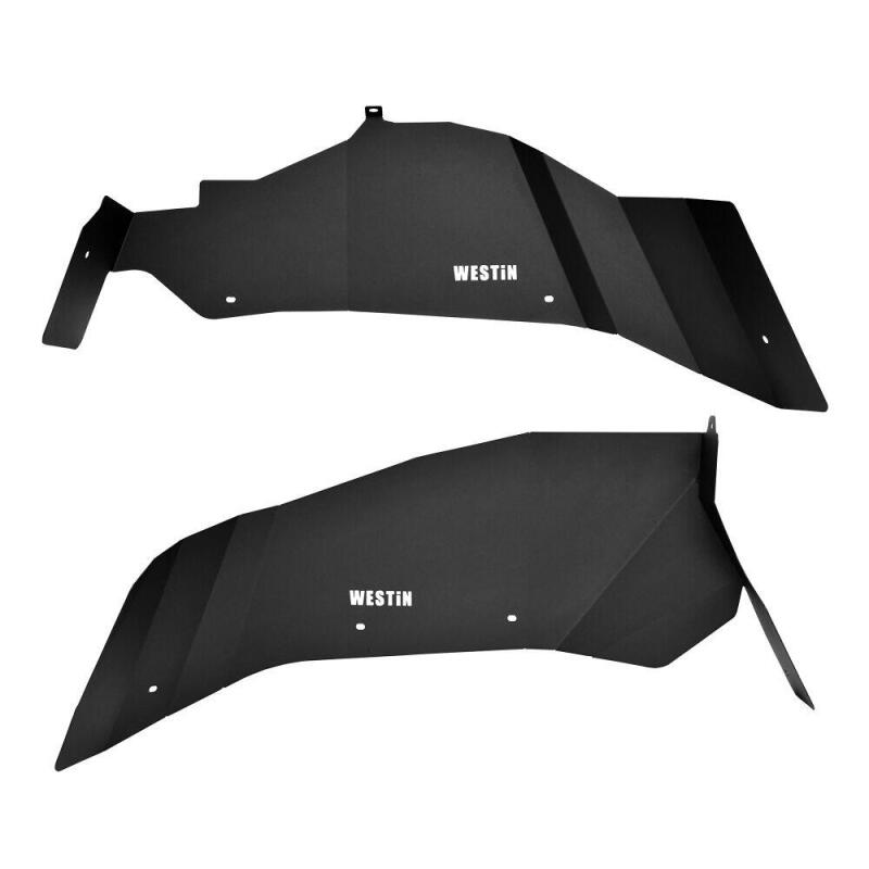 Westin Rear Inner Fenders, Textured Black, fits Jeep Wrangler