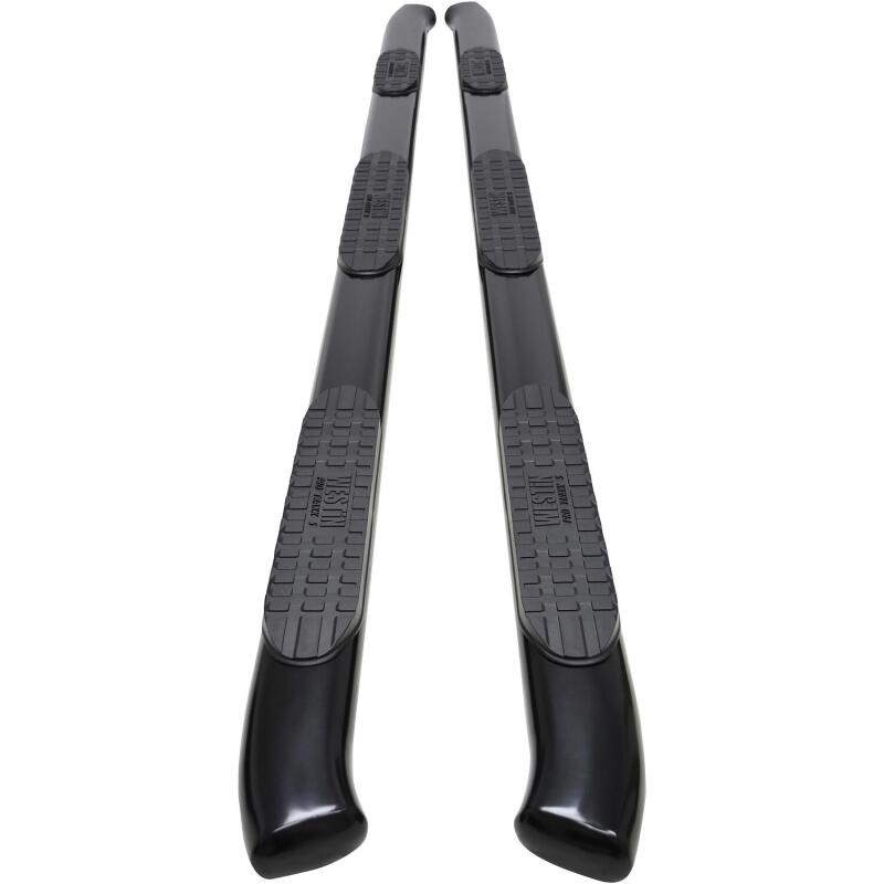 Westin PRO TRAXX 5 Oval Wheel-to-Wheel Nerf Step Bars, Crew Cab, 8 ft. Bed, Black, fits Chevy Silverado HD 2500/3500