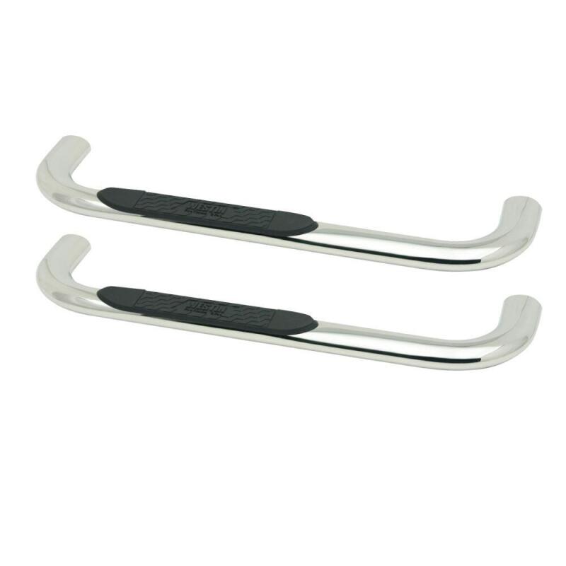 Westin Platinum 4 Oval Nerf Step Bars, Regular Cab, fits Chevy Silverado HD 2500/3500