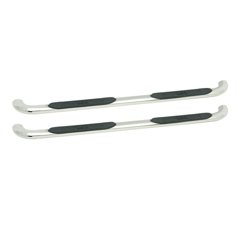 Westin Platinum 4 Oval Nerf Step Bars, Crew Cab, fits Nissan Titan