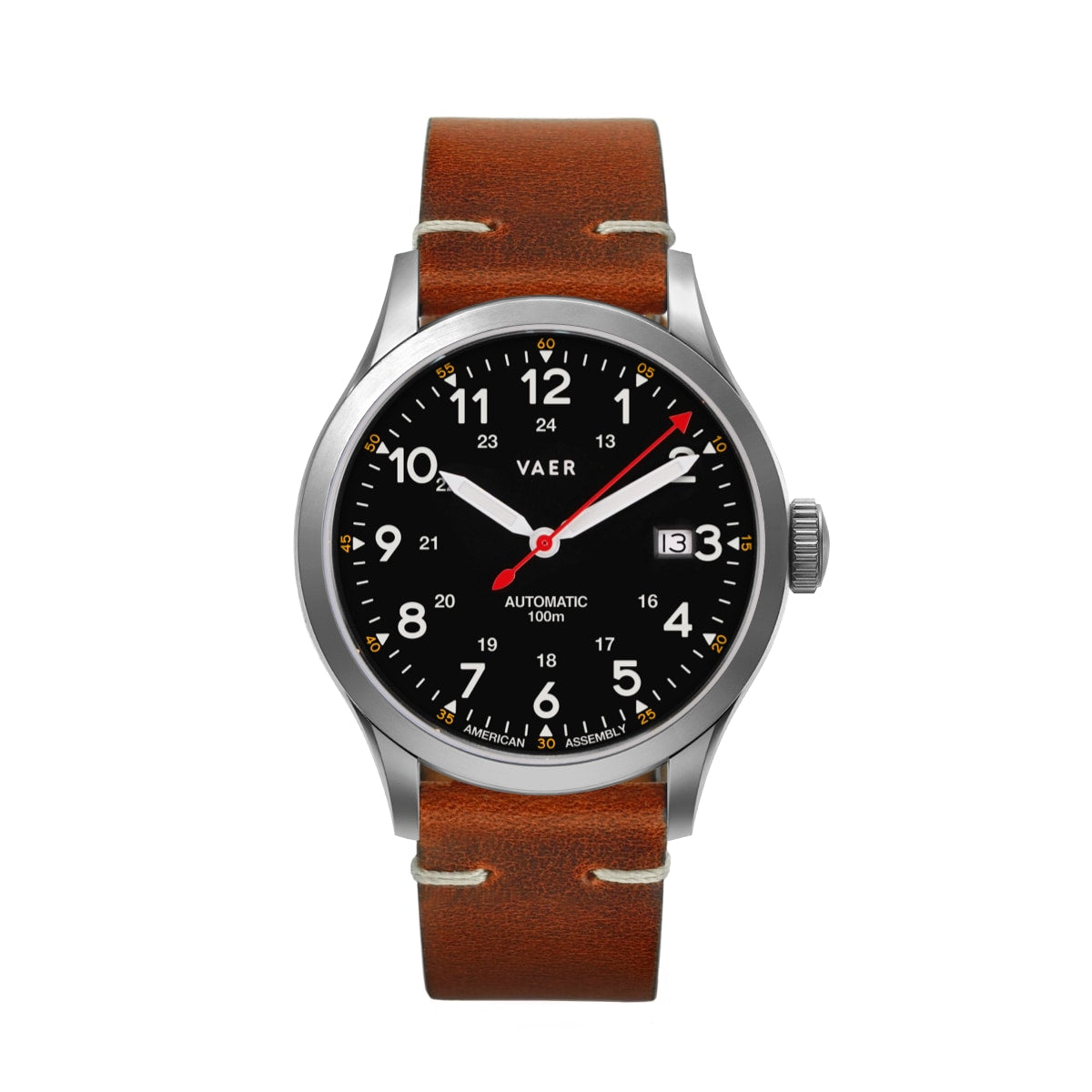 VAER A5 Field Black Watch - USA Auto 40mm