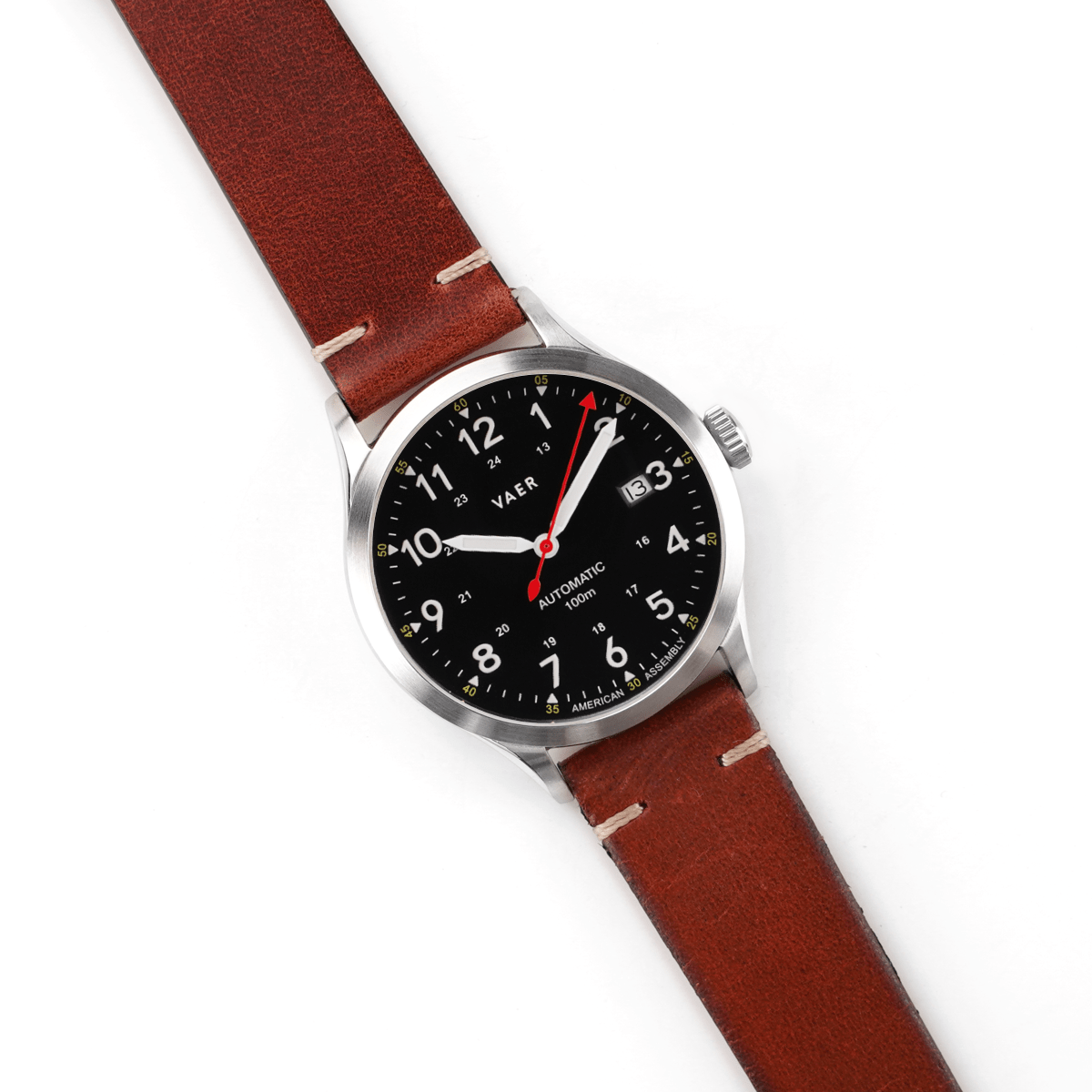 VAER A5 Field Black Watch - USA Auto 40mm