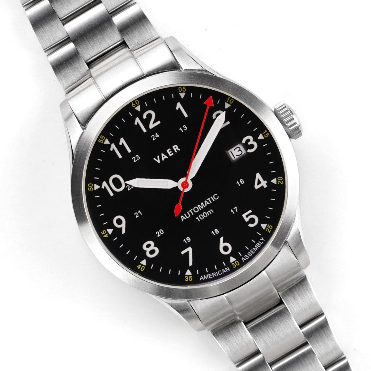 VAER A5 Field Black Watch - USA Auto 40mm