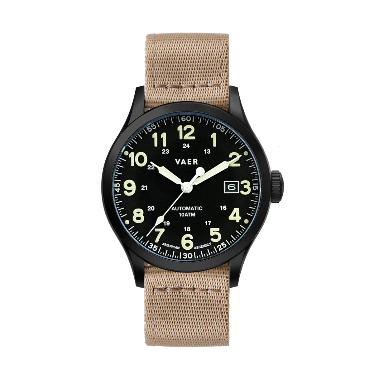 VAER A5 Tactical Field Watch - 40mm USA Auto