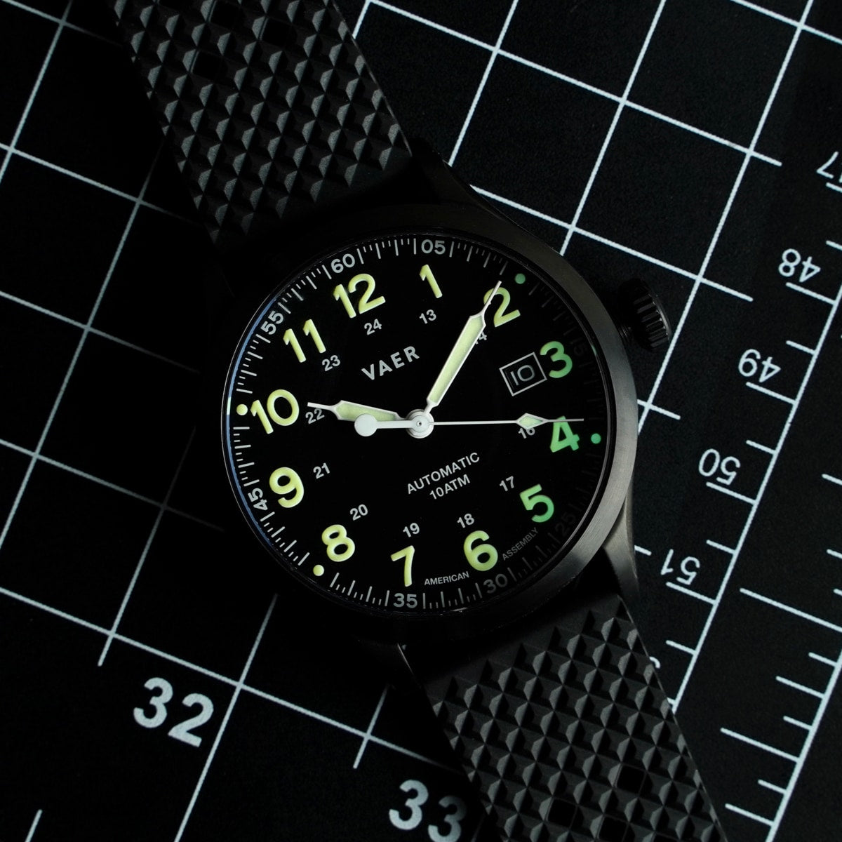 VAER A5 Tactical Field Watch - 40mm USA Auto