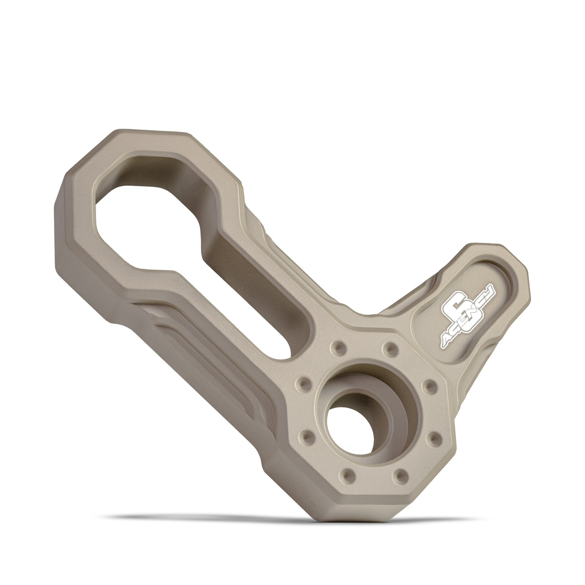 Agency 6 L-Shaped Roof Locks in FDE for Jeep Wrangler JL and Gladiator JT